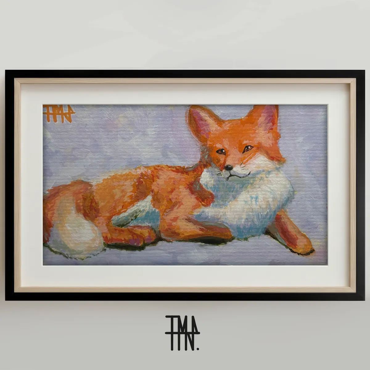 Red Fox, Study No. 8