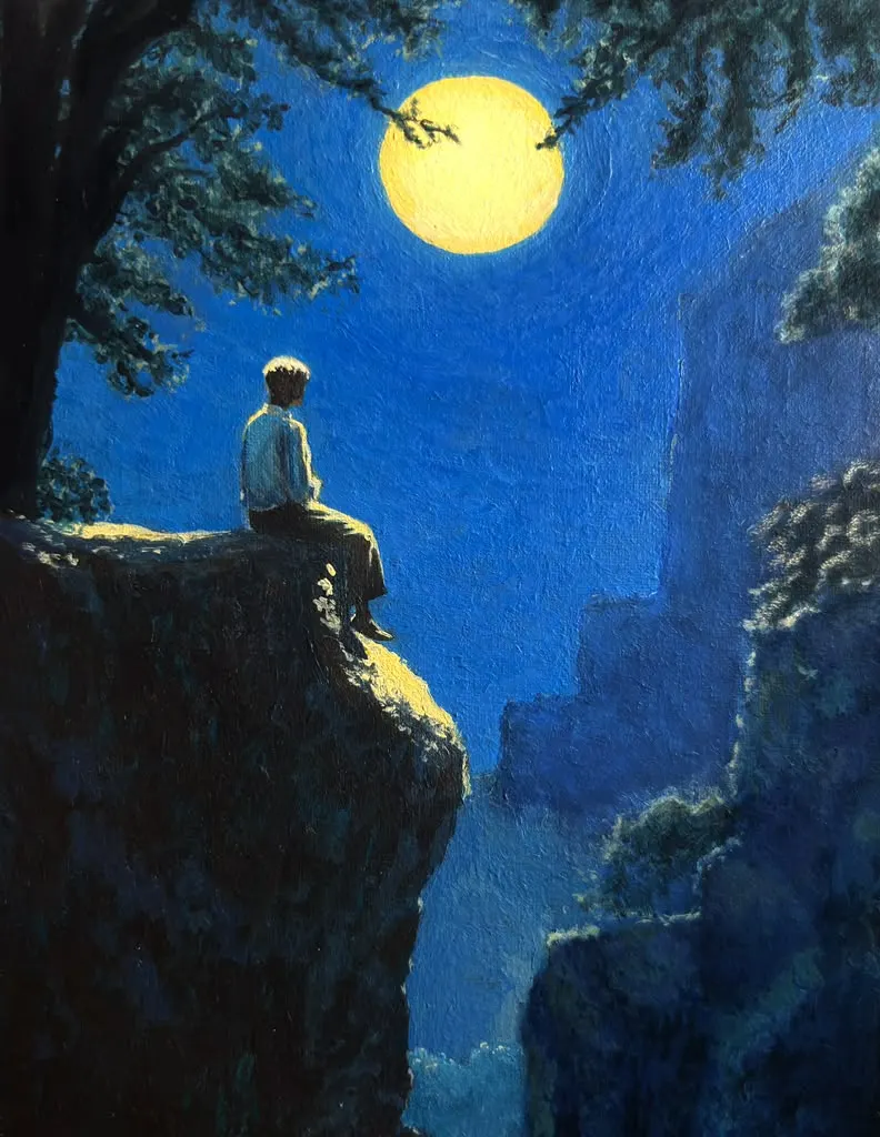 Solitude on a Starry night